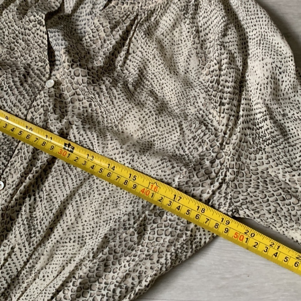 Rails‎ Jasmine Python Blouson Dress S snake skin … - image 11